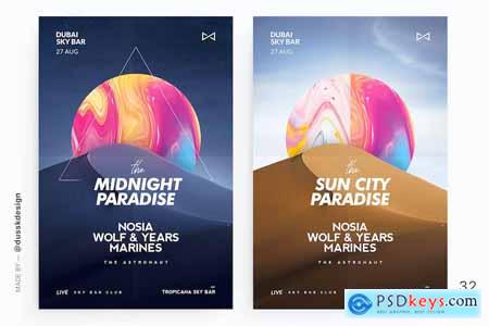 Paradise Club Flyer