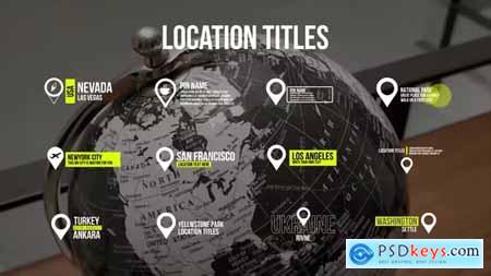Location Titles 1.0 - After Effects 42487772