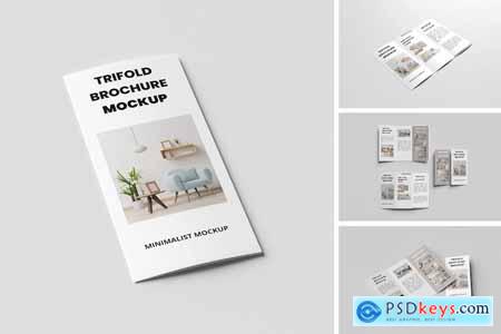 Trifold Brochure Mockup