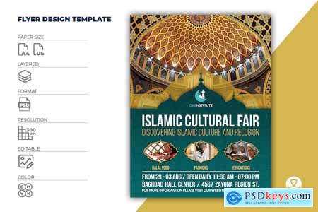 Islamic Flyer Template Vol.4