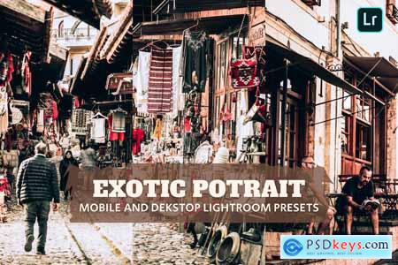 Exotic Potrait Lightroom Presets Dekstop Mobile