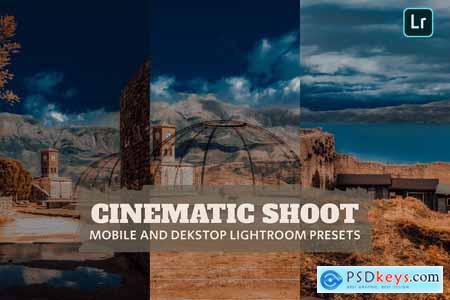 Cinematic Shoot Lightroom Presets Dekstop Mobile