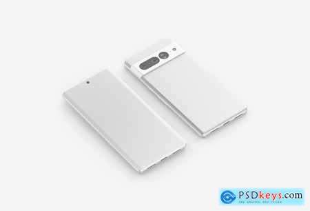 Pixel 7 Pro Phone Mockup