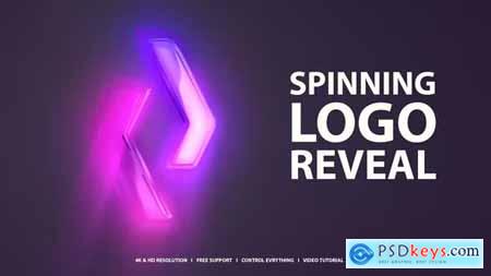 Spinning Logo Reveal 42562993