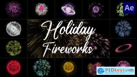 Holiday Fireworks for After Effects 42566477
