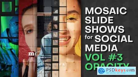 Mosaic Slideshows for Social Media. Vol 3 OPACITY 42504041