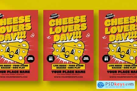 Cheese Lovers Day Flyer