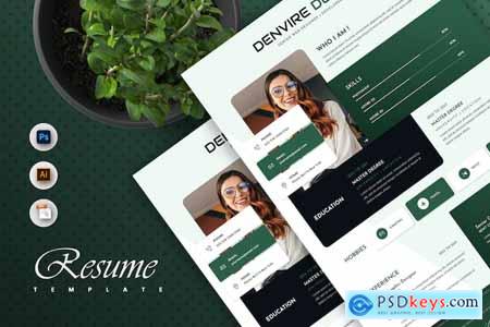Pader Creative Resume & CV Template
