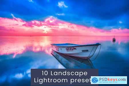 10 Landscape Lightroom presets