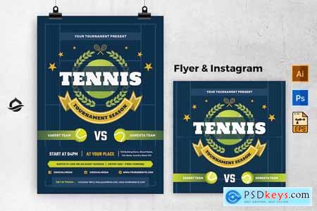 Flyer - Tennis Tournament Season