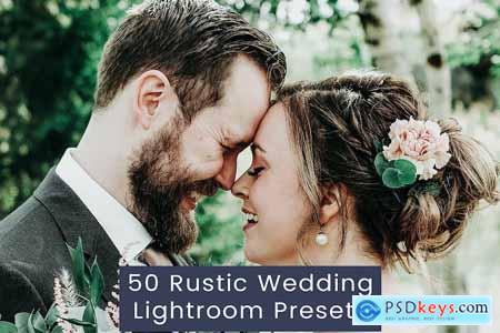 50 Rustic Wedding Lightroom Presets