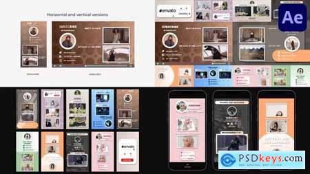 Social Media Endscreens for After Effects 42679176