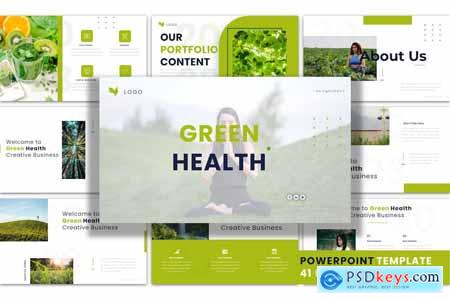 Green Health - PowerPoint Presentation Template