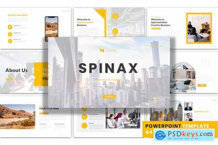 Spinax - PowerPoint Presentation Template