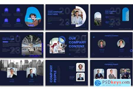 Blue Soft - PowerPoint Presentation Template