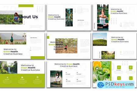 Green Health - PowerPoint Presentation Template