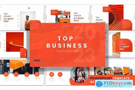 Top Business - PowerPoint Presentation Templatete