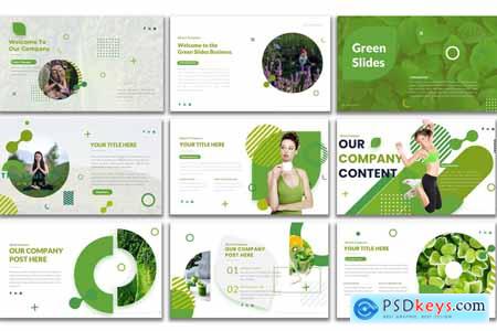 Green - PowerPoint Presentation Template