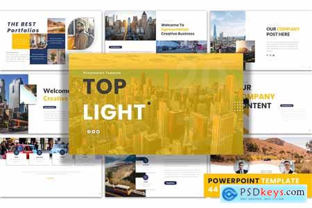 Top Light - PowerPoint Presentation Template