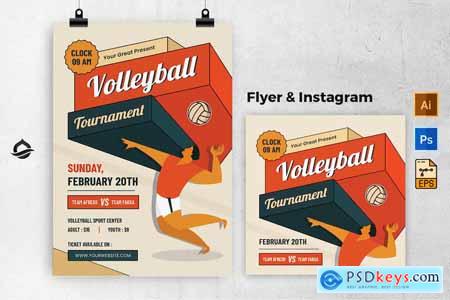 Flyer - Volleyball Tournament