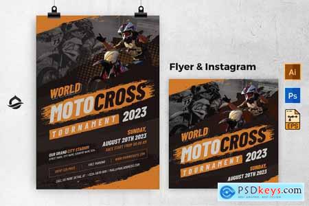 Flyer - World Motocross Tournament 2023