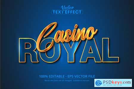 Casino Royal - Editable Text Effect, Font Style
