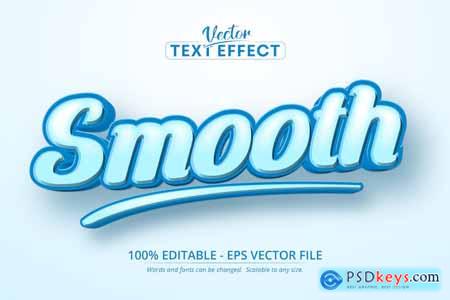Smooth - Editable Text Effect, Cartoon Font Style