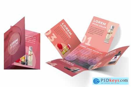 Minimal Pink Cosmetic Multipurpose Brochure