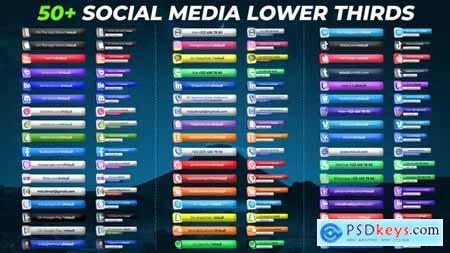 Social Media Lower Thirds 39967003