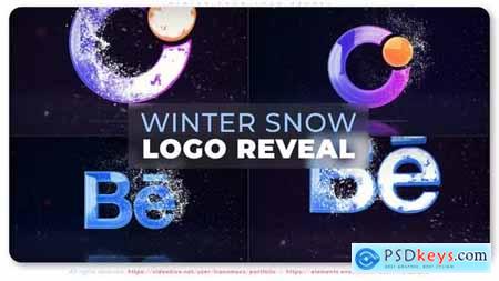 Winter Snow Logo Reveal 42736618