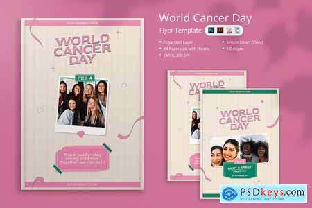 Rayan - World Cancer Day Flyer
