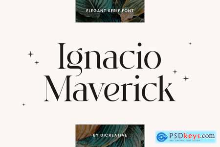 Ignacio Maverick Elegant Serif Font