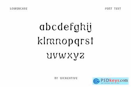 Gymphow Modern Serif Display Font