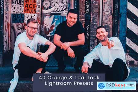 40 Orange & Teal Look Lightroom Presets
