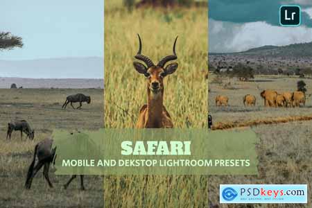 Safari Lightroom Presets Dekstop and Mobile