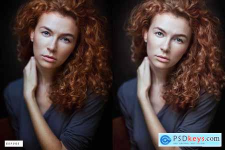 50 Portrait Skin Retouch Lightroom Presets
