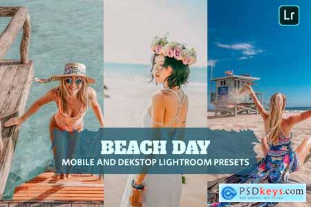 Beach Day Lightroom Presets Dekstop and Mobile