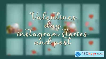Valentines day instagram stories and post 42802024