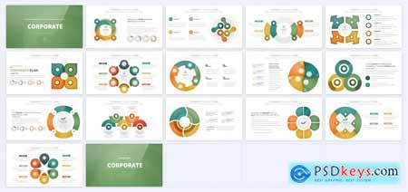 Corporate - PowerPoint Infographics Slides