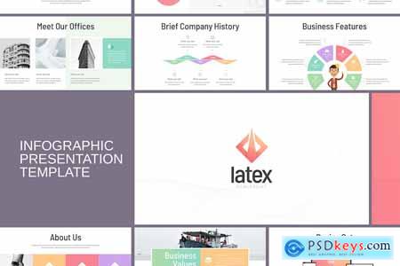 Latex Infographic PowerPoint Presentation
