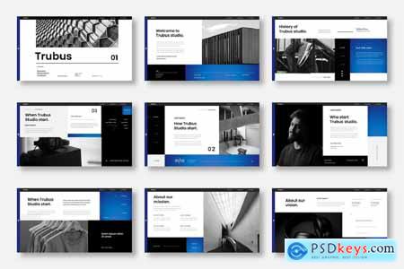 Trubus  Business PowerPoint Template