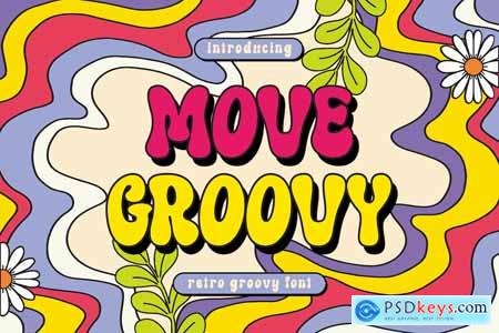 Move Groovy Font