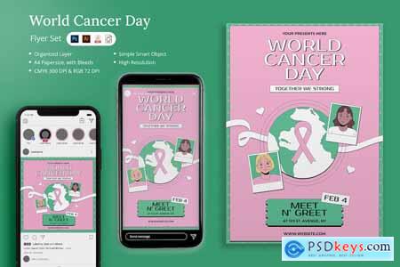 Kilani - World Cancer Day Flyer Set