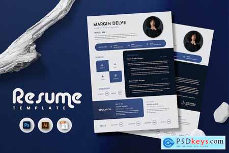 Yello Creative Resume & CV Template