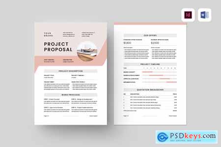 Proposal MS Word & Indesign