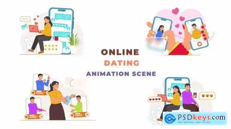 Online Digital Dating Concept Scene 42854238