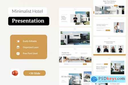 Minimalist Hotel Powerpoint Presentation
