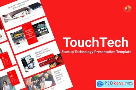 TouchTech Startup Technology PowerPoint Template
