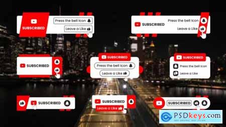 Videohive Youtube Subscribe Template 42856317