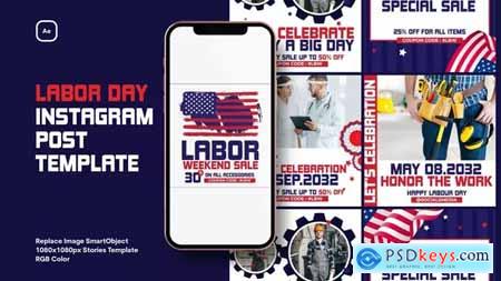 Labor Day Instagram Post Template 42879216